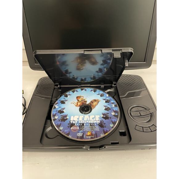 RCA Portable DVD Player 10" Display DRC98101S w/ Car Charger-Tested Works great - Picture 2 of 15